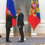 PRESIDENT OF THE RUSSIAN FEDERATION VLADIMIR PUTIN AWARDS ANDREY KAPRIN THE ORDER «FOR MERIT TO THE FATHERLAND» IV DEGREE