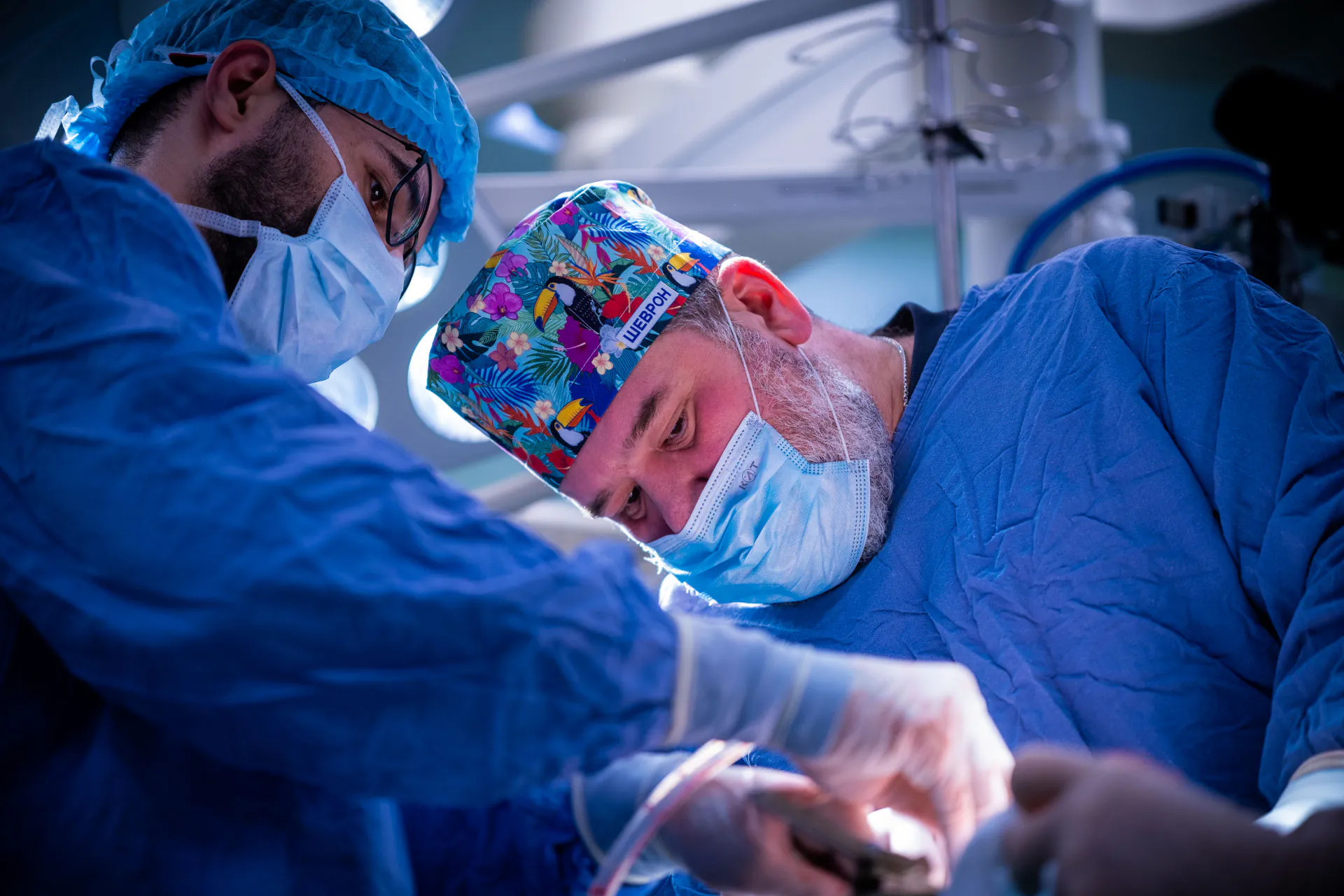 Воробьев на операции